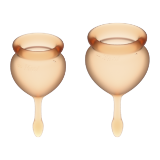 Satisfyer Feel Good Menstrual Cup Orange
